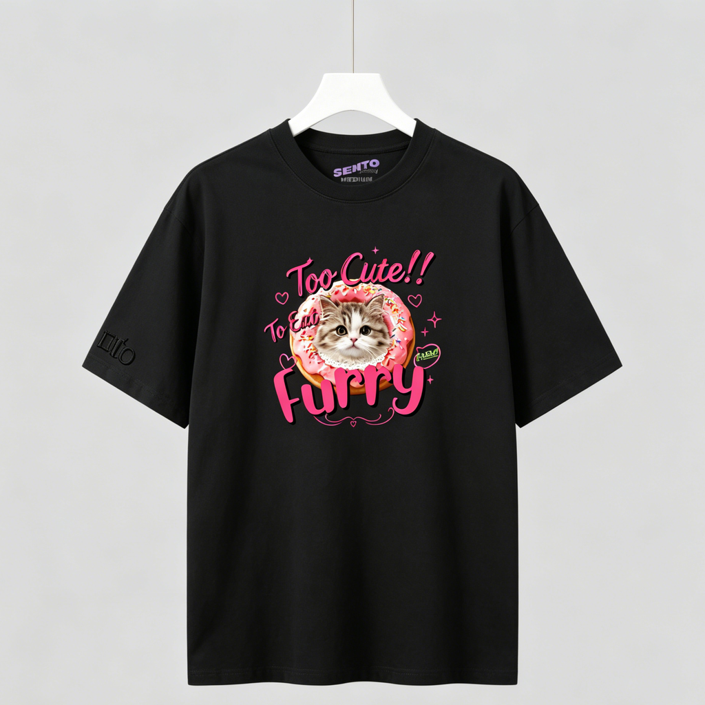 DIY - DONUT (CAT GRAPHIC TEE)