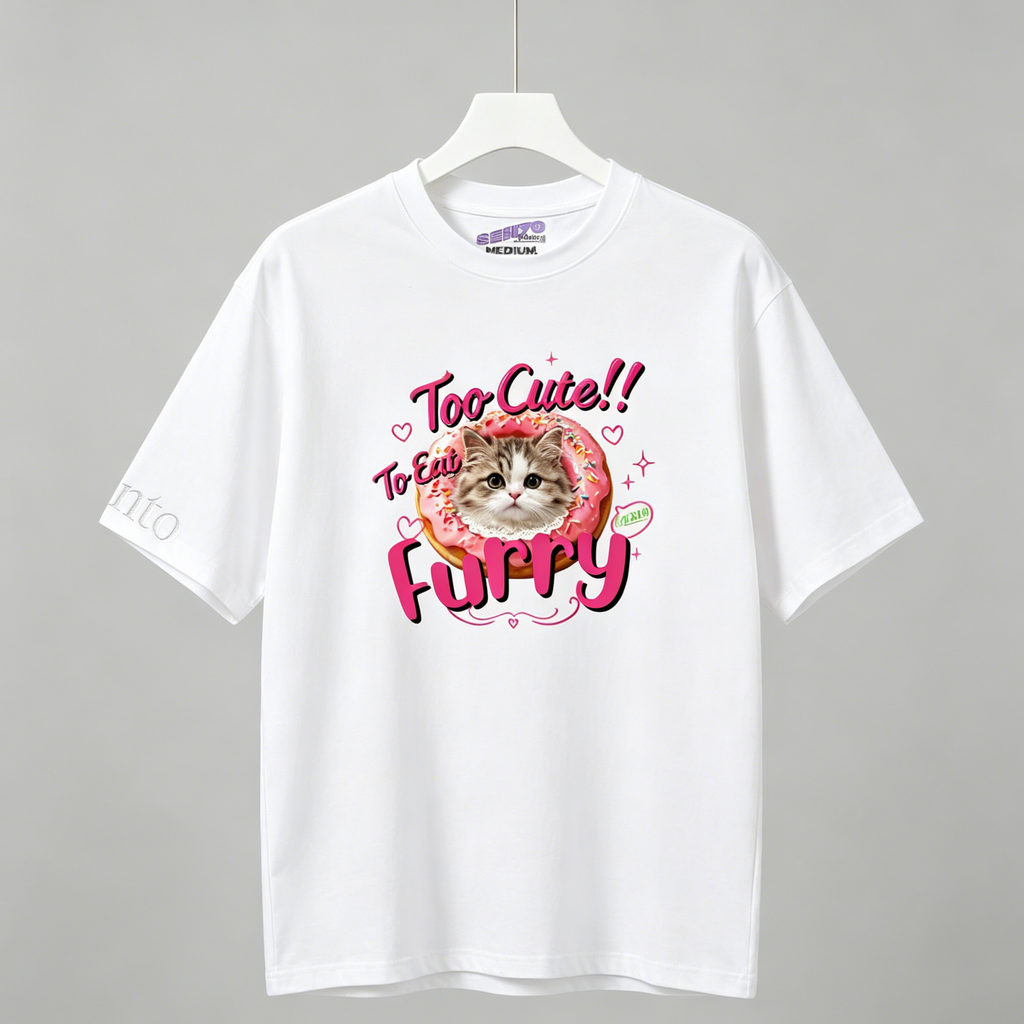 DIY - DONUT (CAT GRAPHIC TEE)