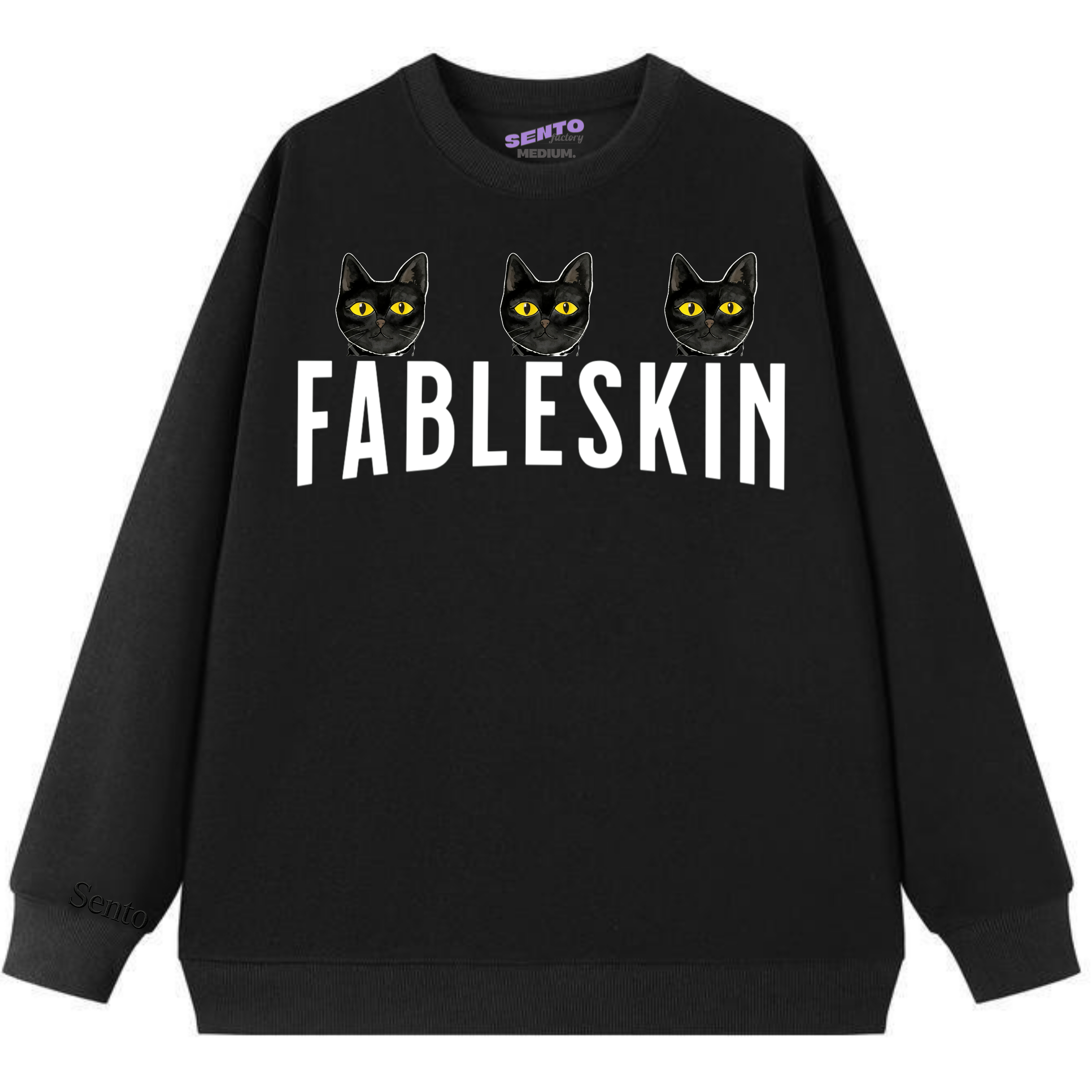 BLACK CATS SWEATSHIRT