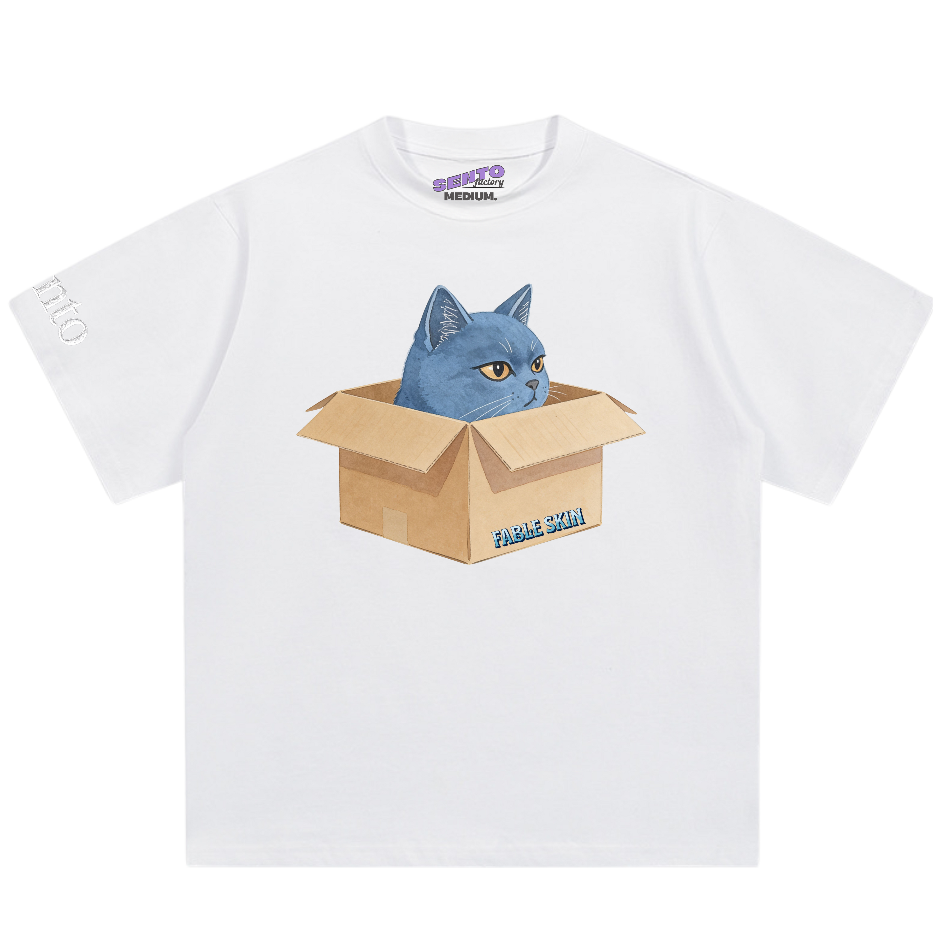 THE CAT IN THE BOX TEE