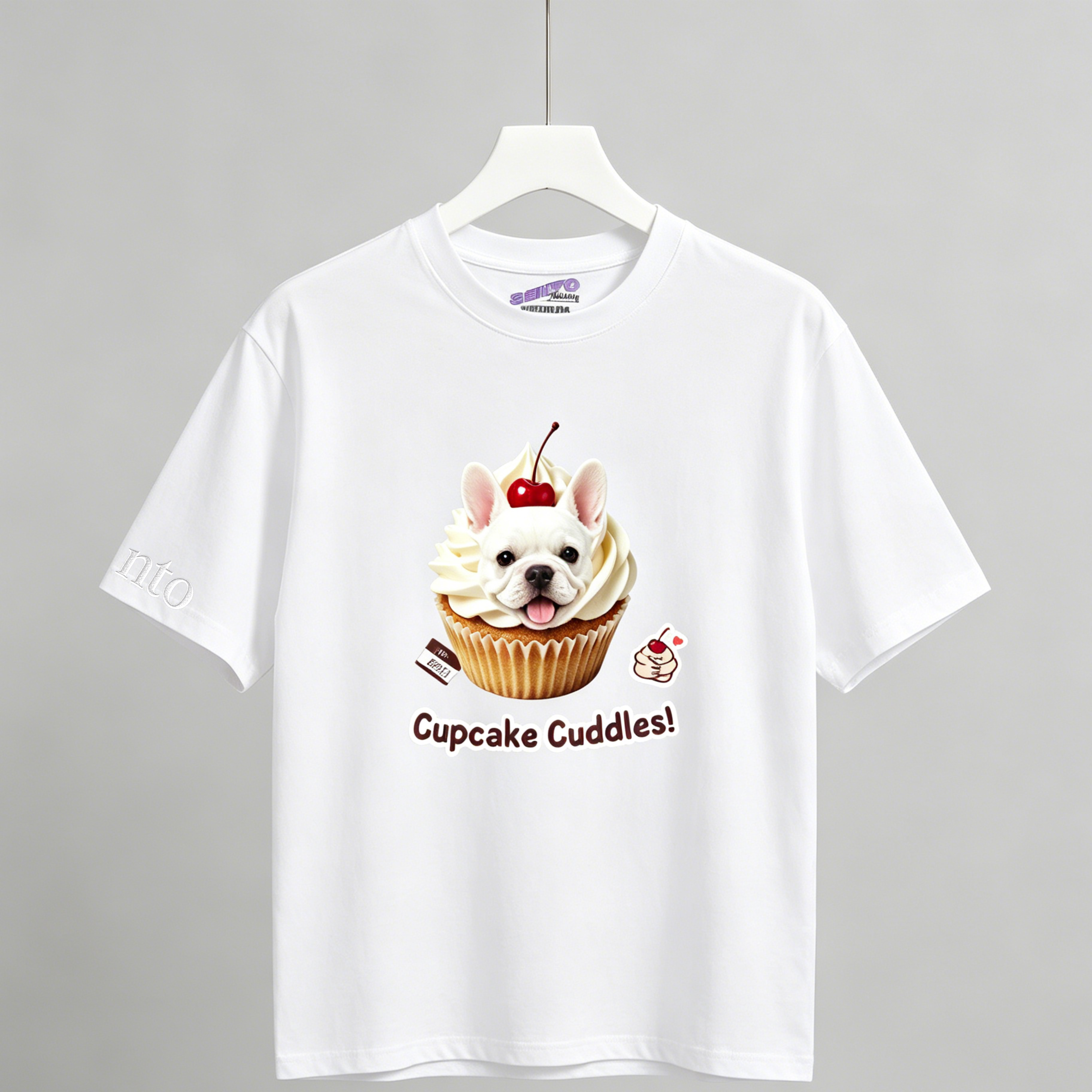 DIY - CUPCAKE (DOG GRAPHIC TEE)