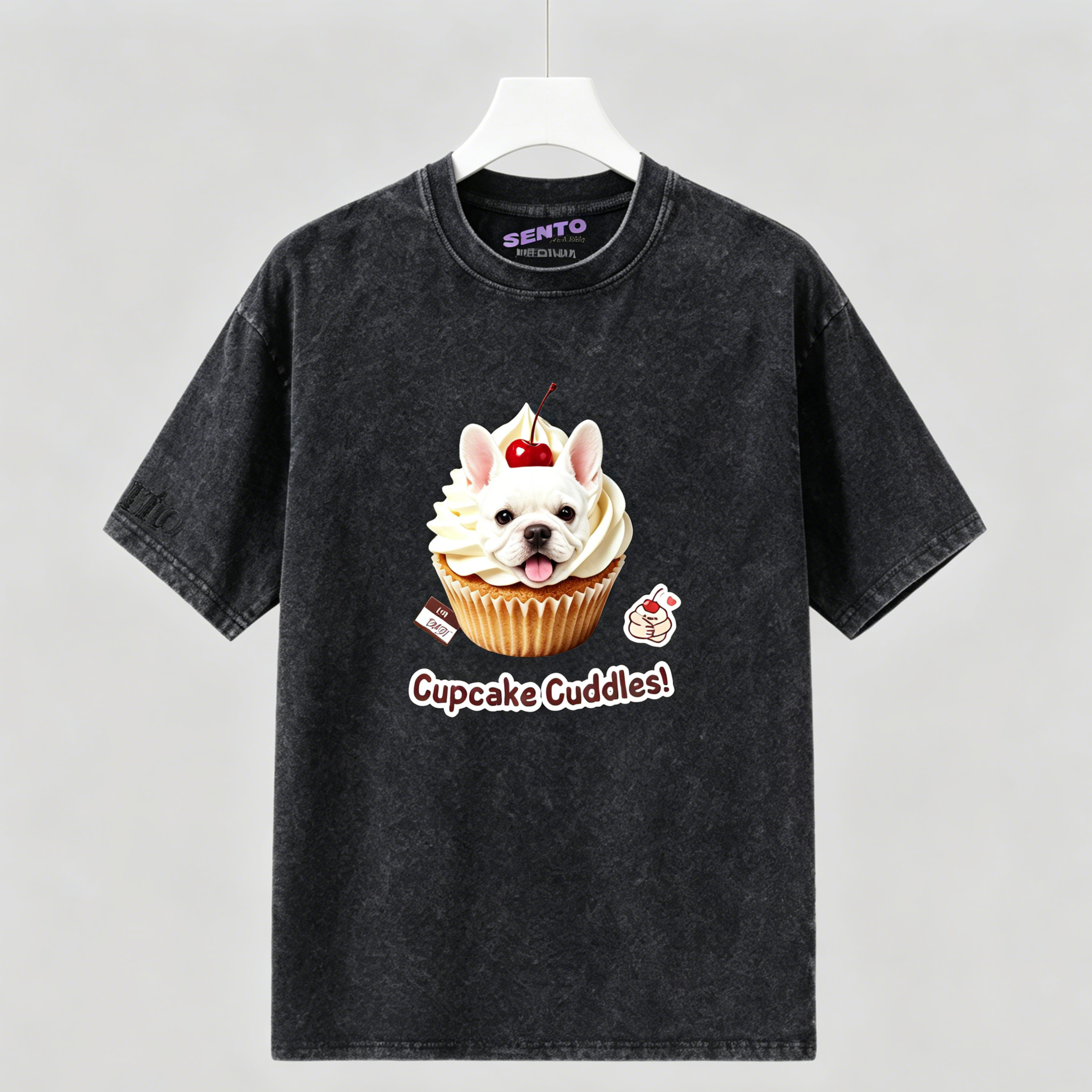 DIY - CUPCAKE (DOG GRAPHIC TEE)