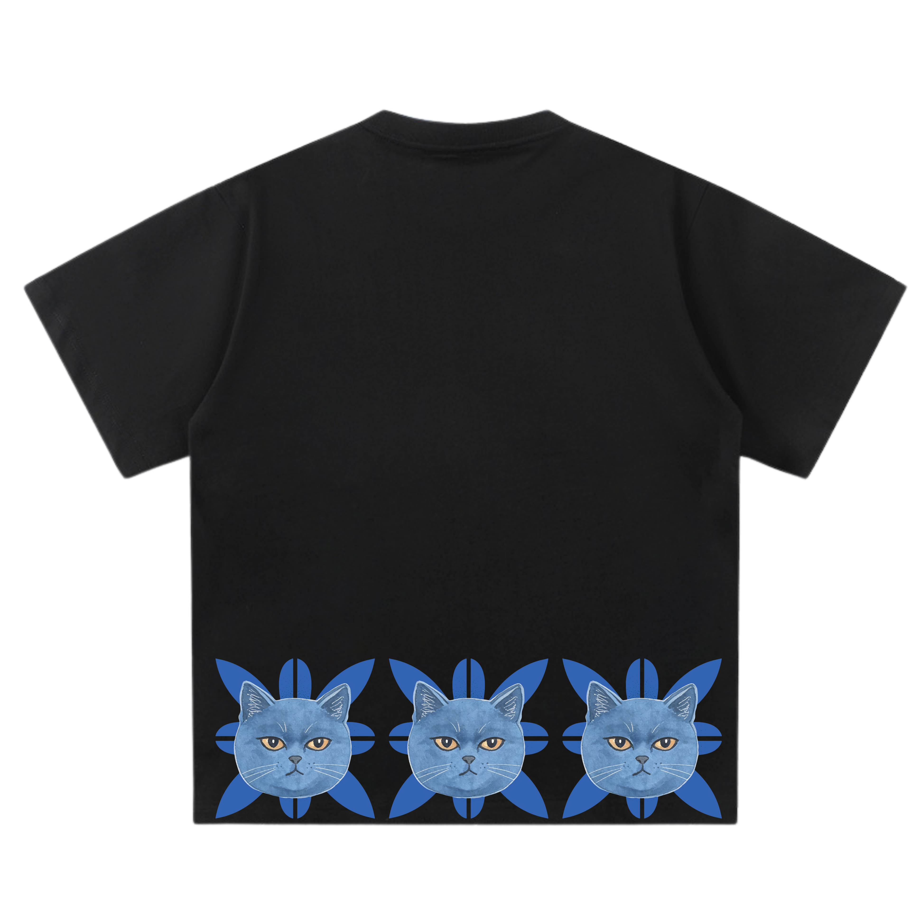 THREE CAT TEE