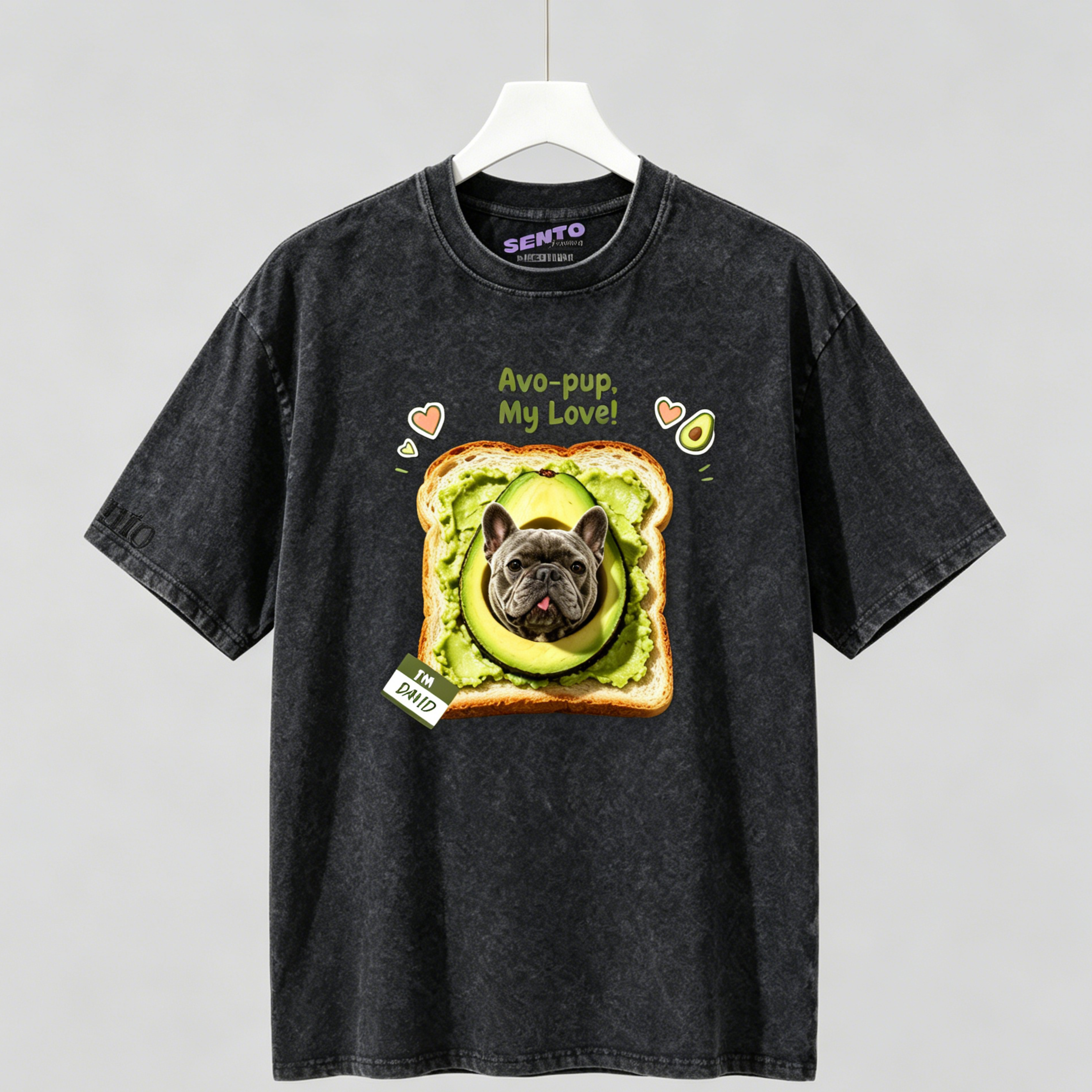 DIY - AVOCADO TOAST (DOG GRAPHIC TEE)