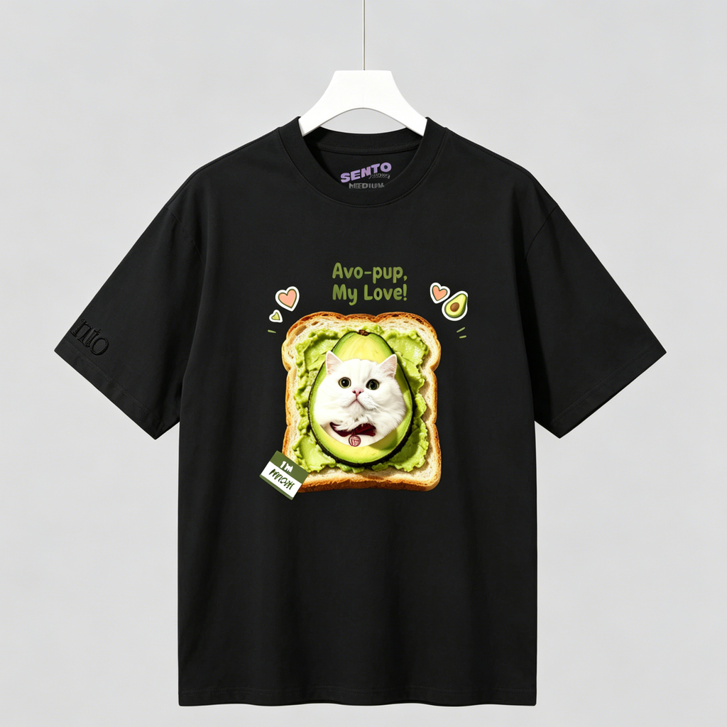 DIY - AVOCADO TOAST (CAT GRAPHIC TEE)