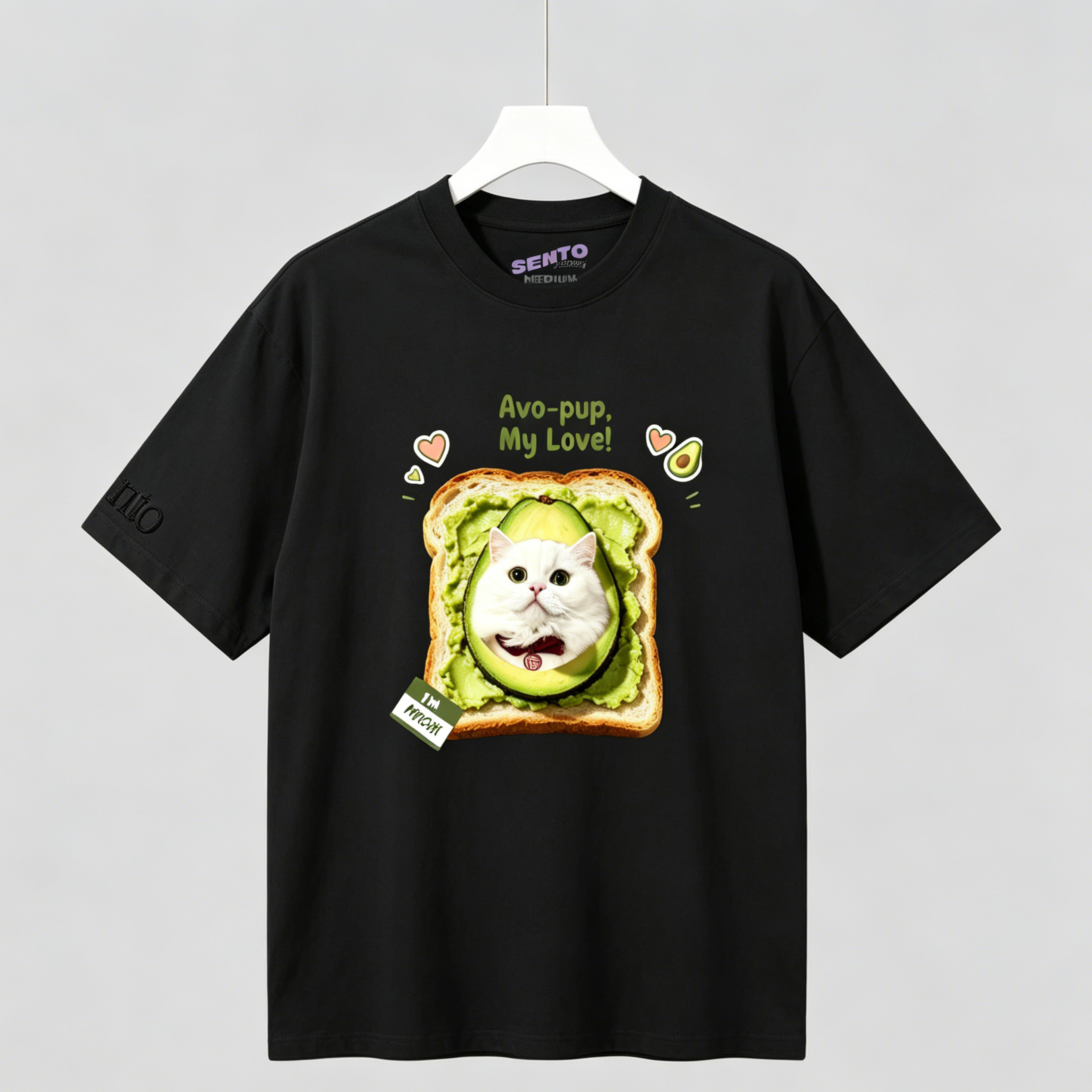 DIY - AVOCADO TOAST (CAT GRAPHIC TEE)
