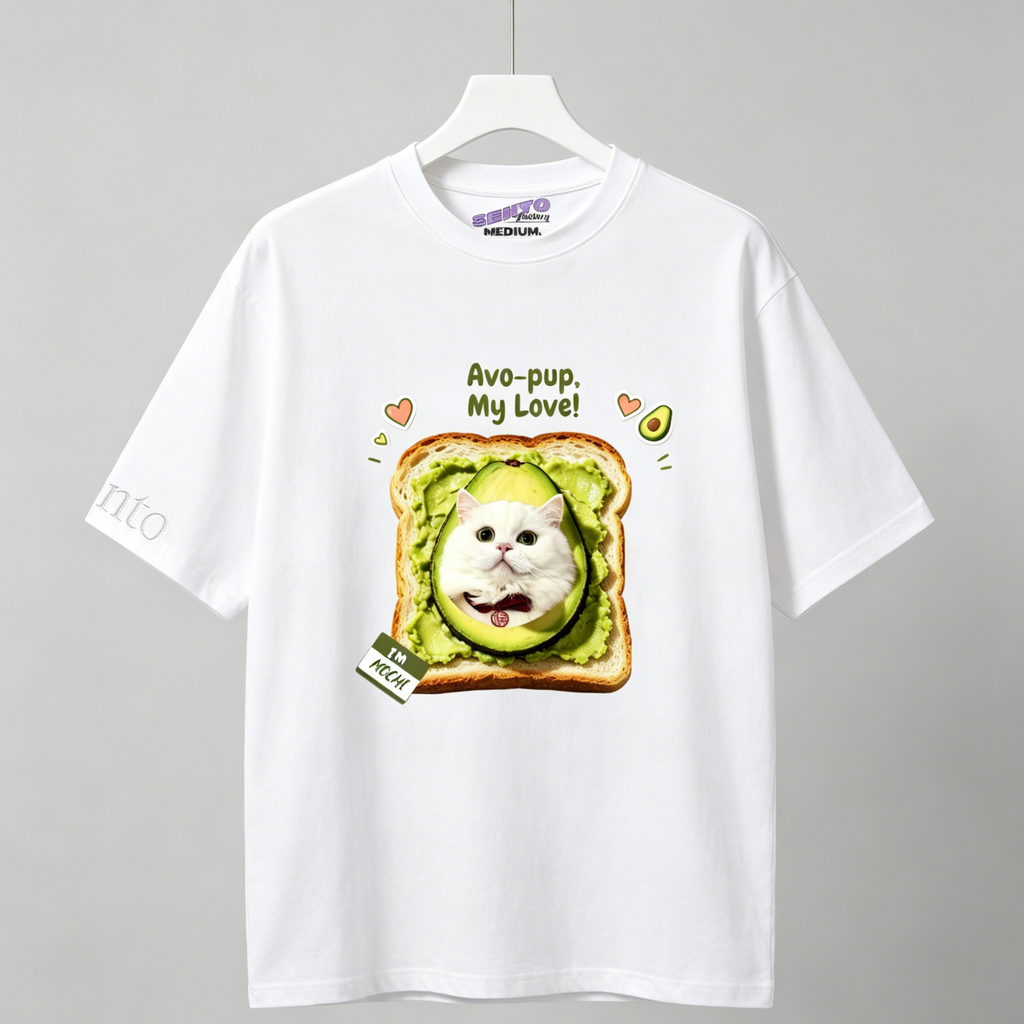 DIY - AVOCADO TOAST (CAT GRAPHIC TEE)