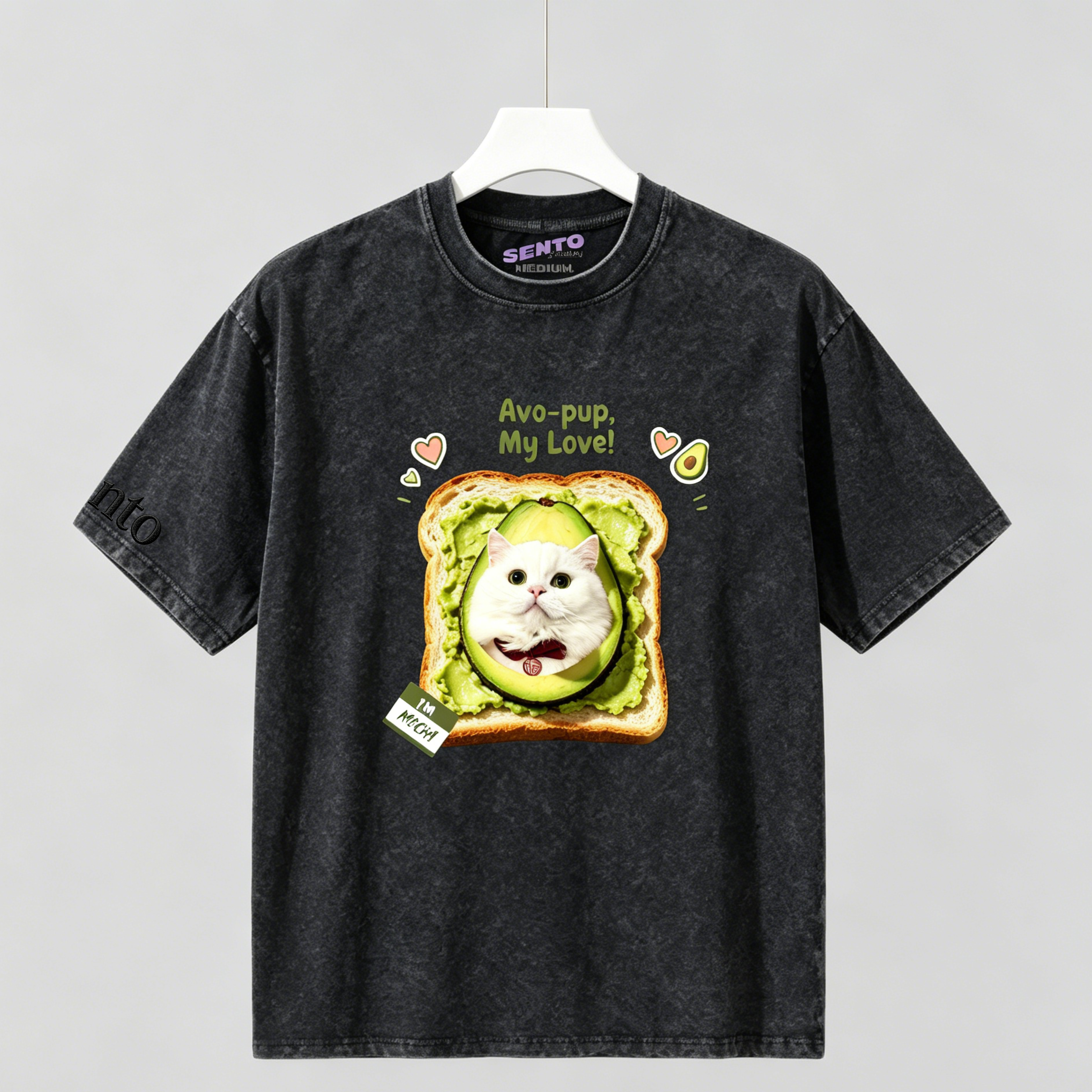 DIY - AVOCADO TOAST (CAT GRAPHIC TEE)