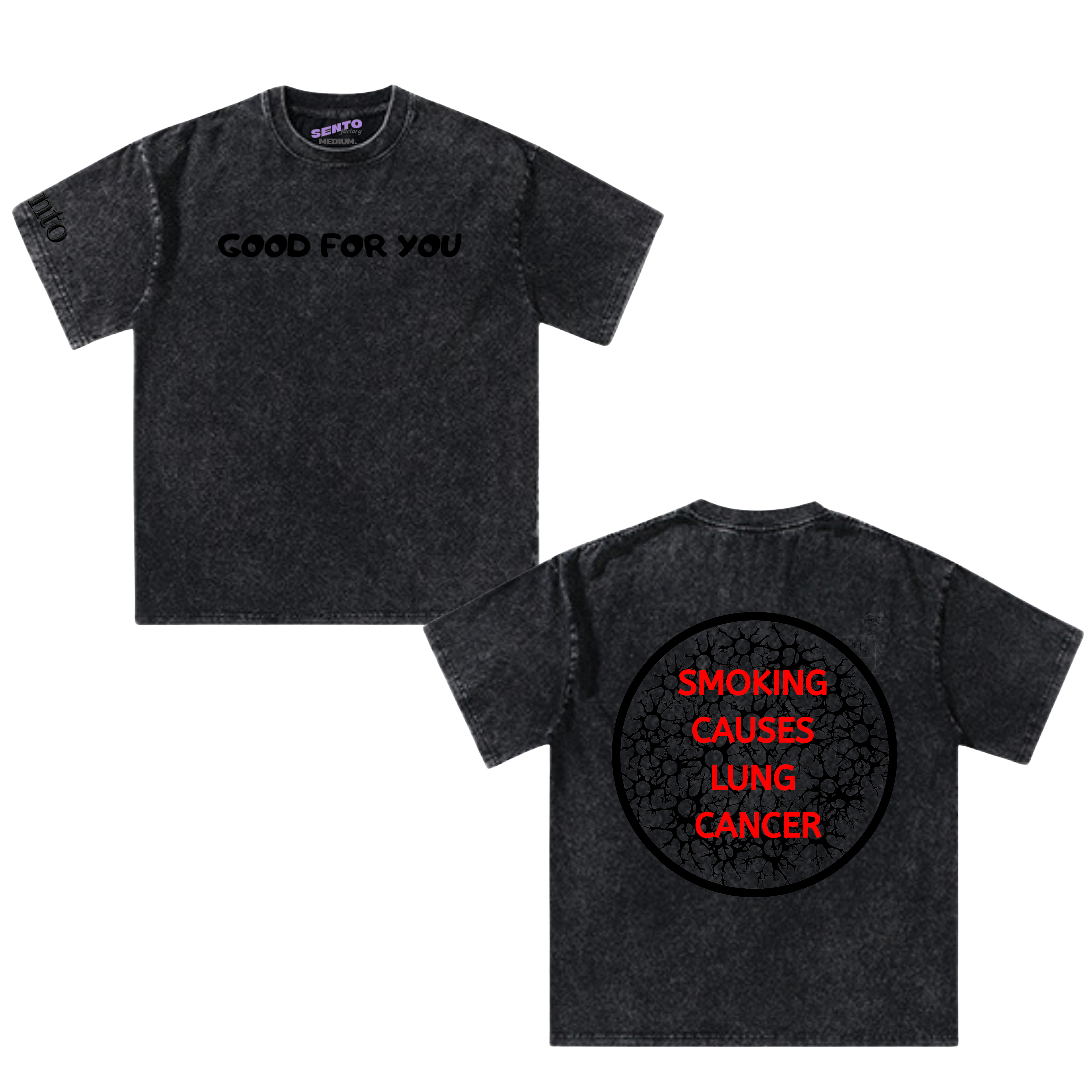 GFU_Smoking causes lung cancer Sweatshirt