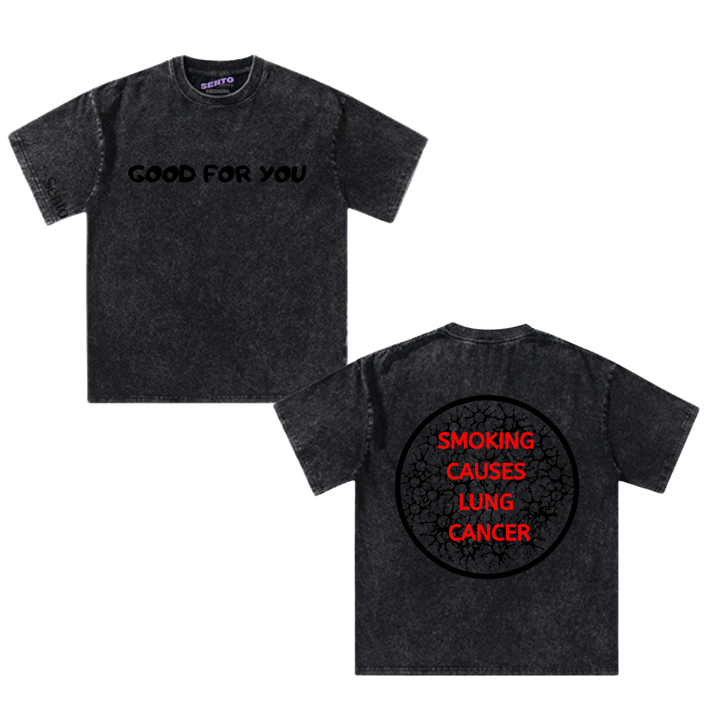 GFU_Smoking causes lung cancer Sweatshirt