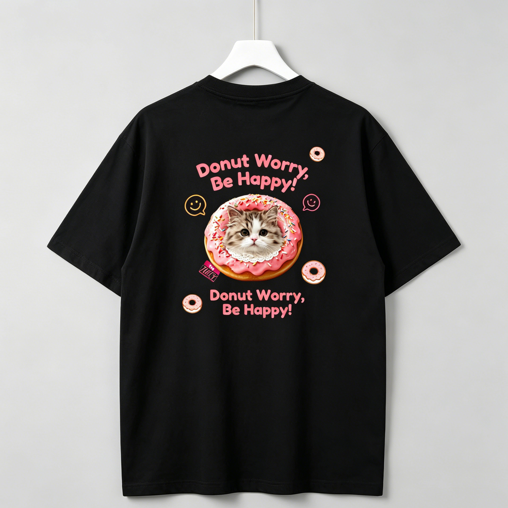 DIY - DONUT (CAT GRAPHIC TEE)
